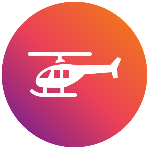 helicóptero icono gratis