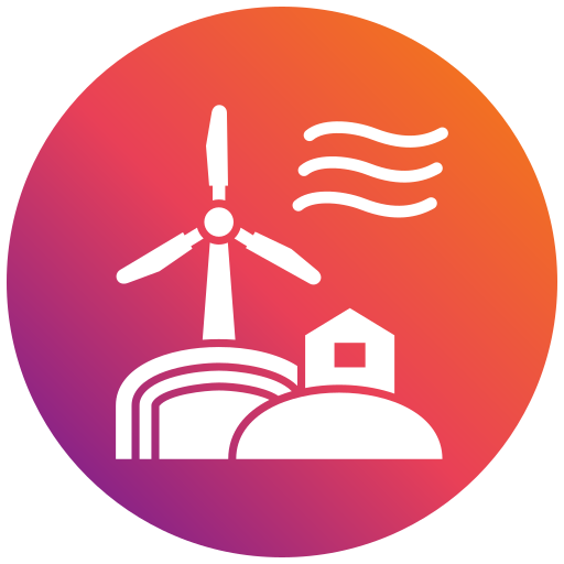Wind energy free icon