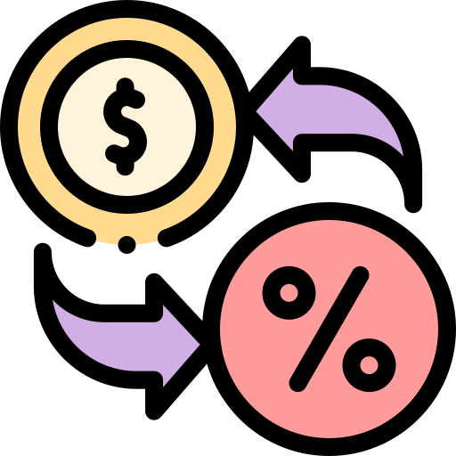 porcentaje icono gratis