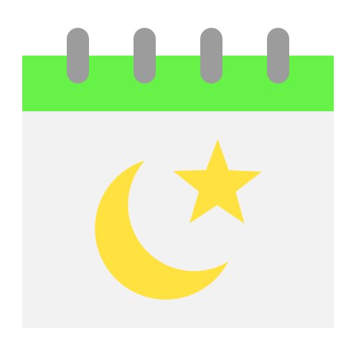 Islamic new year - Free time and date icons