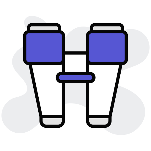 Binocular free icon Binocular free icon