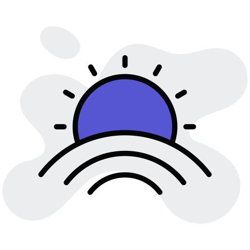 Sunset free icon Sunset free icon