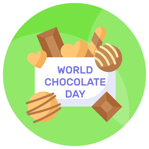 día mundial del chocolate icono gratis