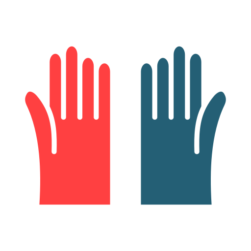 guantes icono gratis