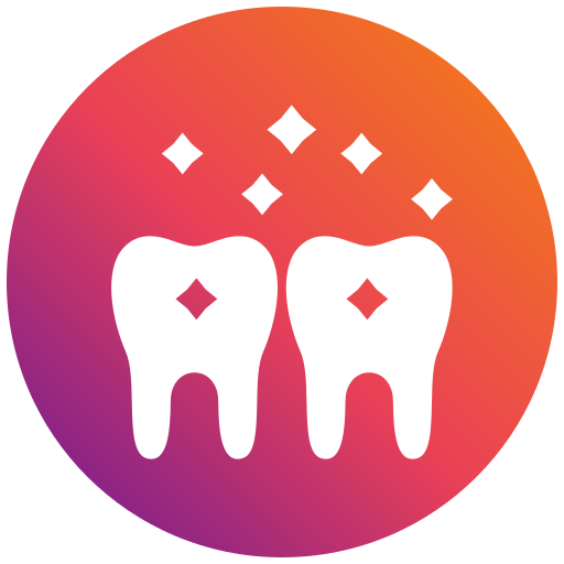 limpieza dental icono gratis