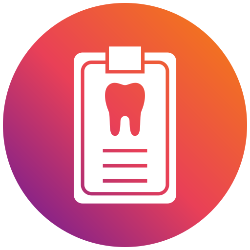 registro dental icono gratis