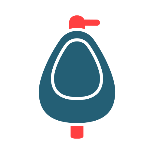 Urinal free icon Urinal free icon