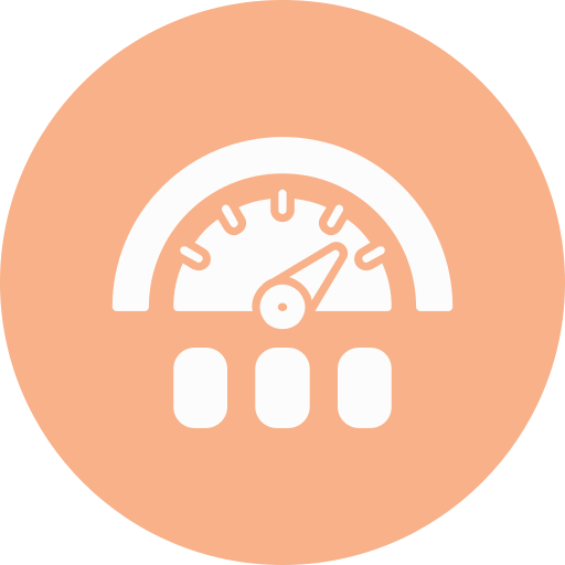 Gauge measure free icon Gauge measure free icon