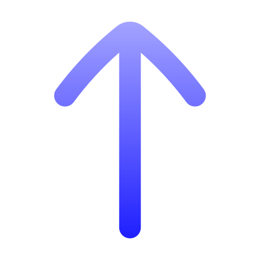 flecha arriba icono gratis