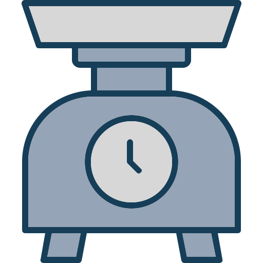 Кухонные весы бесплатно иконка