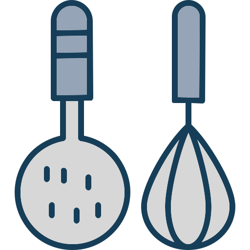 batería de cocina icono gratis