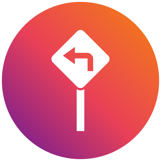 señal de tráfico icono gratis