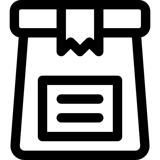 caja de almuerzo icono gratis