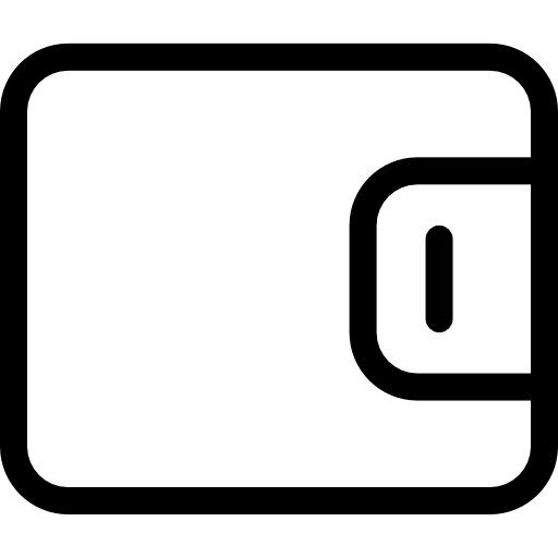 billetera icono gratis