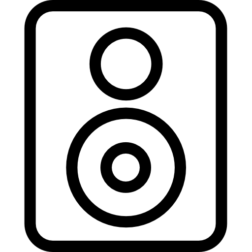 Speaker free icon