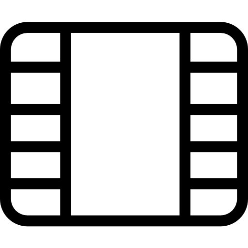 carrete de película icono gratis