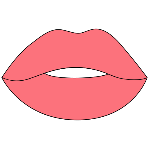 labios icono gratis