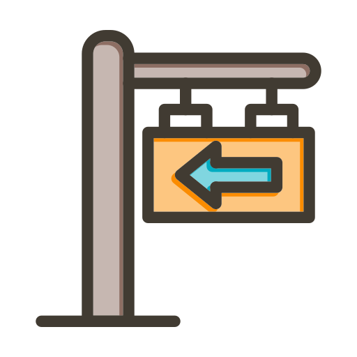 letrero icono gratis