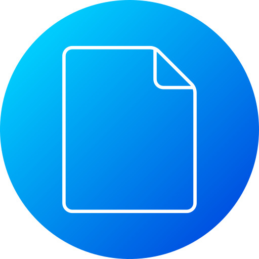 Blank file - Free files and folders icons