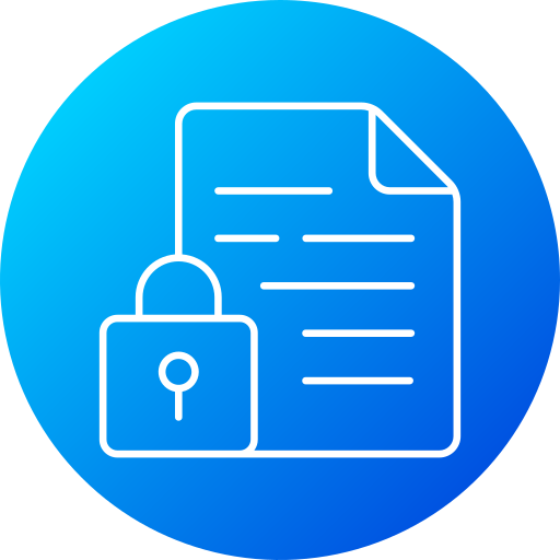 Secure file - Free files and folders icons