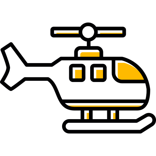 helicóptero icono gratis