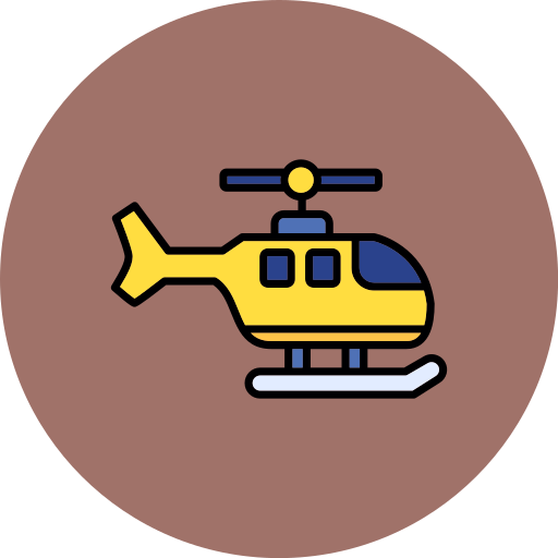 helicóptero icono gratis