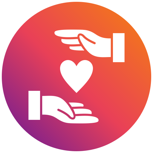 caridad icono gratis