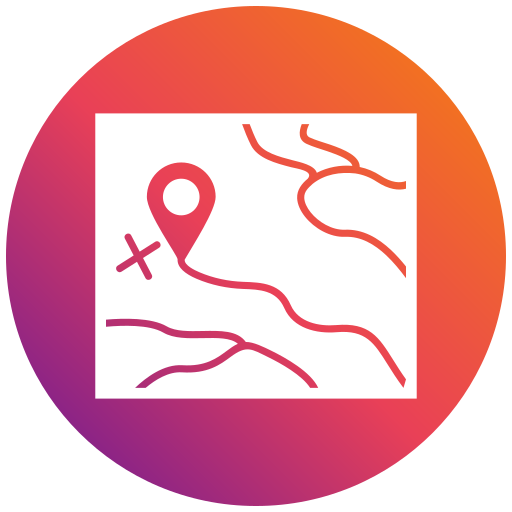 mapa icono gratis