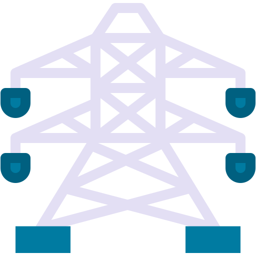 torre eléctrica icono gratis