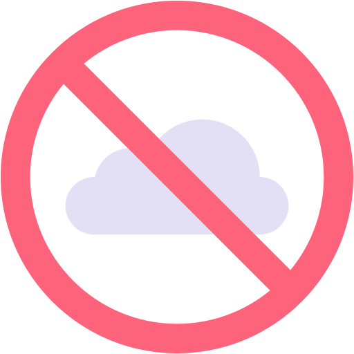 Zero emission free icon