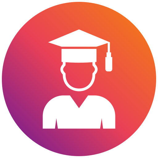 graduación icono gratis