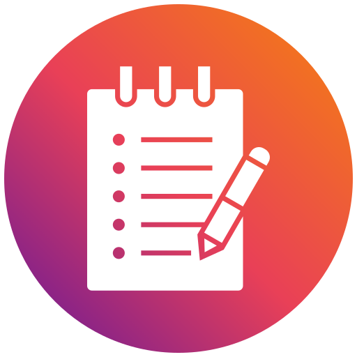 Notes - Free education icons