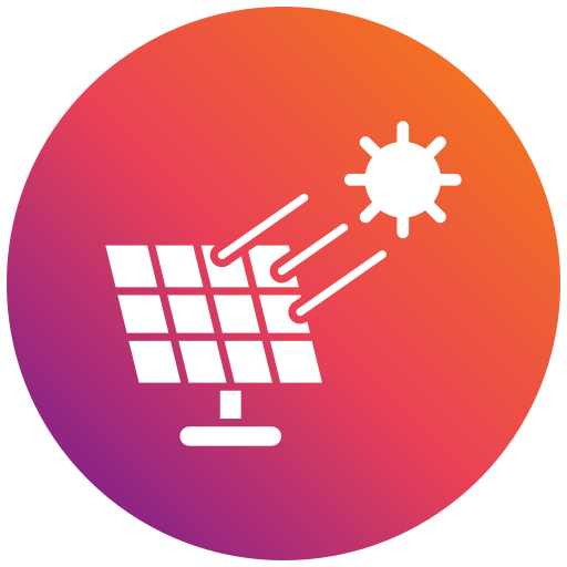 panel solar icono gratis