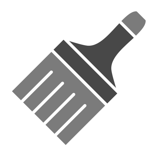 cepillo de pintura icono gratis