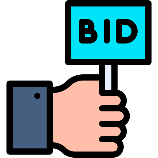 Bid - Free Miscellaneous Icons