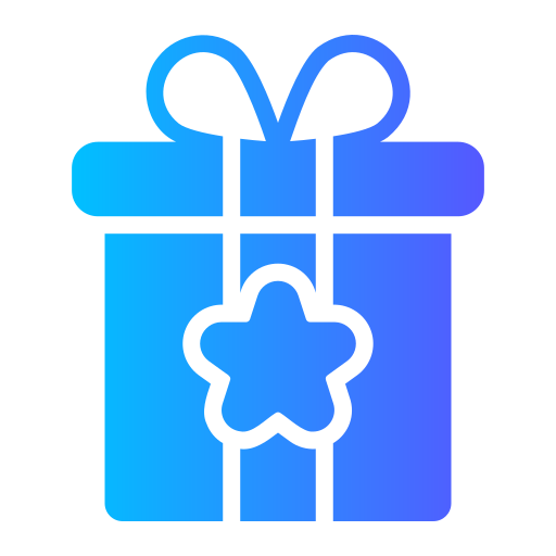 regalo de suscripción icono gratis