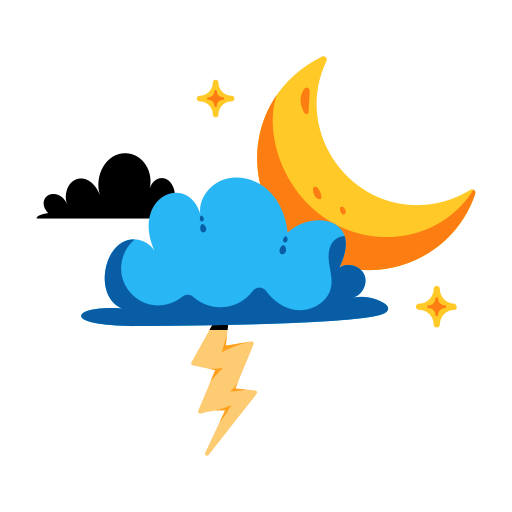 nuit pluvieuse gratuit sticker nuit pluvieuse gratuit sticker
