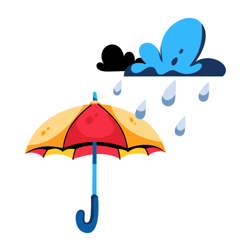 Keep dry Stickers - Free weather Stickers