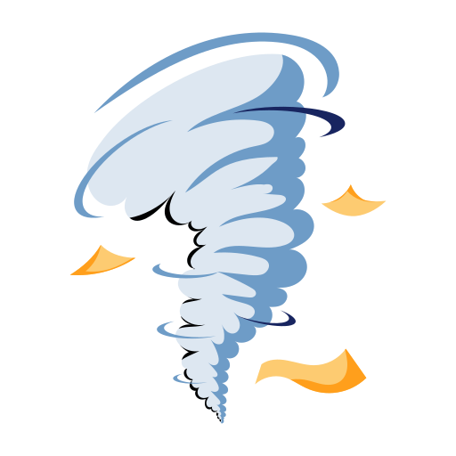 tornado gratis sticker