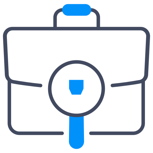 búsqueda de trabajo icono gratis