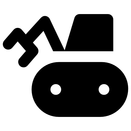 Tractor Vector Market Fill icon