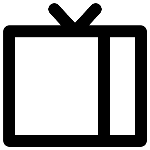 televisión icono gratis