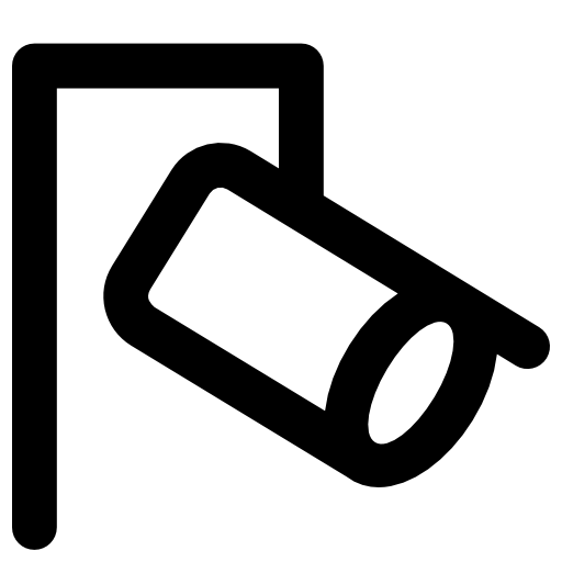 circuito cerrado de televisión icono gratis