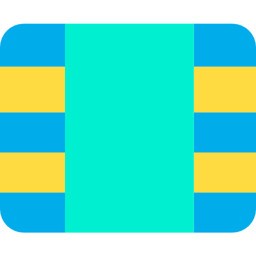 carrete de película icono gratis