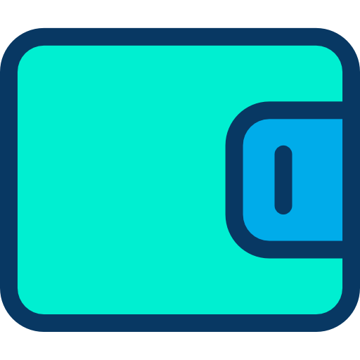 billetera icono gratis