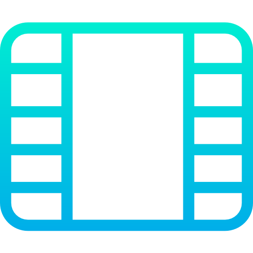 carrete de película icono gratis