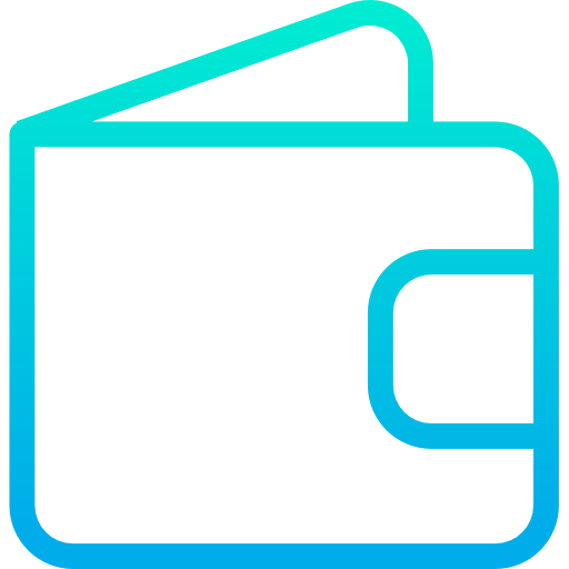 billetera icono gratis