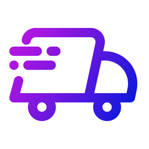 camión de reparto icono gratis