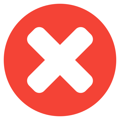 Cross mark - Free ui icons