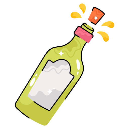 Wine free sticker